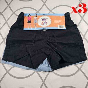 Member's Mark Girl's Woven Shorts Size 6/6x 2pcs in 1pack